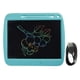 thumbnail image 1 of Tableta de escritura LCD recargable Tableta de dibujo de escritura a mano de 9 pulgadas con botón de Tomshoo Pantalla de color azul, 1 of 7