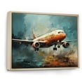 thumbnail image 2 of Designart "Atmospheric Journey in Flight" Transportation Floater Framed Canvas Art Print, 2 of 7