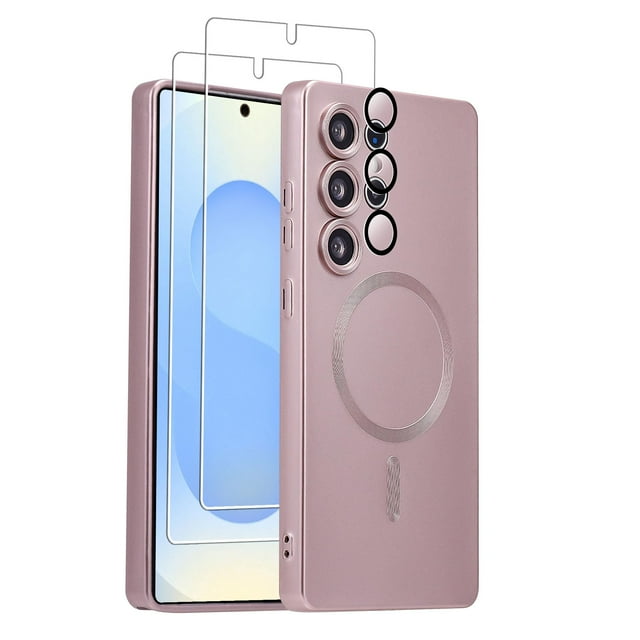 Funda de teléfono magnética Yetagso para Samsung Galaxy S25 Ultra