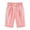 Pink, variant on Women Summer Pants Plus Size High Waisted Shorts Lacing Beach Workout Pocket Five Point Pants Gradual Shorts Women