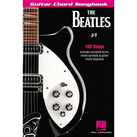 Guitar Chord Songbook Book - The Beatles Guitar Chord Songbook J-Y
