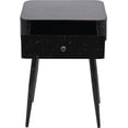 thumbnail image 3 of Meridian Furniture Rylan Table de Nuit en Fer Noir, 3 of 10