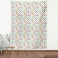 thumbnail image 3 of Colorful Sofa Upholstery Fabric by the Yard, Repeating Small and Bigger Balls on a Plain Background Play Time Elements, Decorative Fabric for DIY and Home Accents, Multicolor by Ambesonne, 3 of 4