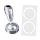 thumbnail image 2 of Cubierta protectora para botón de arranque, decoración interior, accesorios para coche, metal, compacto, decorativo, premium, universal, joystick para Plata, 2 of 8