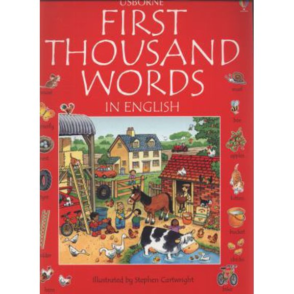 Pre-Owned First Thousand Words In English (Paperback) 1409514285 9781409514282