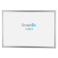 thumbnail image 2 of SnapeZo Aluminum Metal Front Loading Snap Poster Frame, Silver, 24x36 Inch, 2 of 3