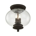 thumbnail image 2 of Livex Lighting Harbor Ceiling Mount in Bronze, 2 of 9