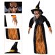 thumbnail image 5 of Suministros para Fiestas Casa Encantada Suspensibles Fantasmas Colgantes Halloween (negro), 5 of 6
