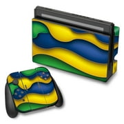 Skins Decals For Nintendo Switch Vinyl Wrap / Dripping Colors Brazil