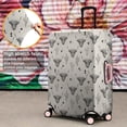 thumbnail image 4 of Highland Cow Cactus Triangle Pattern Luggage Cover Fashion Suitcase Cover Baggage Covers Fit 25-28 Inch Luggage (Go Travel), 4 of 5