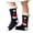 E, variant on Christmas Theme Socks for Women Coral Fleece Lined Cozy Soft Cabin Socks with Sherpa Cuff, Thick Warm Winter Bedroom Home Floor Sock