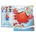 thumbnail image 3 of Marvel Spidey and his Amazing Friends Water-Webs Spider Crab Submarine Toy, 3 of 11