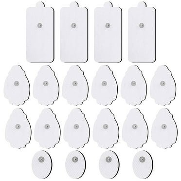 INSMART TENS Unit Replacement Pad, 40Pcs Reusable TENS Electrode Pads for EMS, Pain Relief