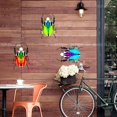thumbnail image 3 of 3Pcs Insect Garden Ornament Wall Decor Colorful Ladybug Beetle Wall Tree Fence Hanging Decorative for Garden, 3 of 5