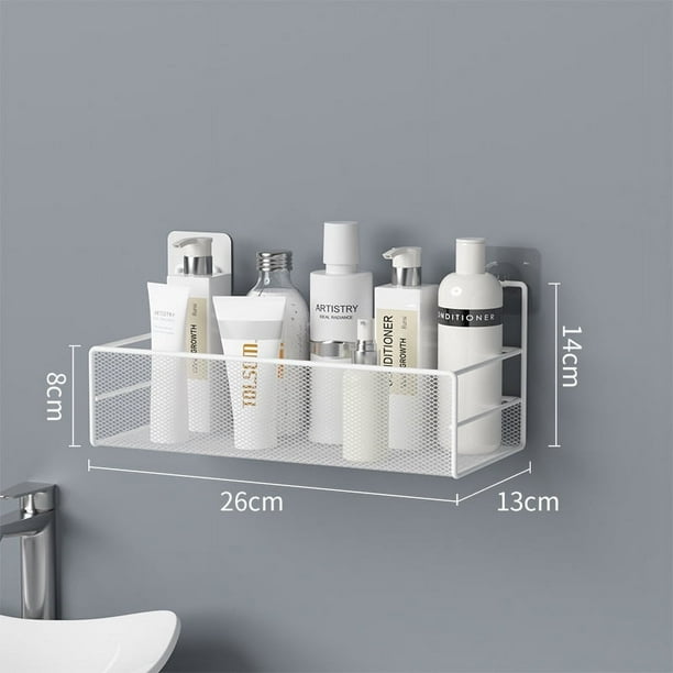 Estante de almacenamiento para inodoro, estante de almacenamiento sin orificios para baño, inodoro, lavabo, colgador de pared, gancho para baño