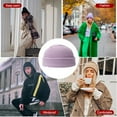 thumbnail image 3 of Beanie Wool Fashion Keep Warm Fleeced Hat Multipurpose Winter Breathable Sports Caps, 3 of 6