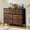 7 draws, variant on 7/8/9-Drawer Home Storage Cabinet Display Cabinet, Tall Fabric Storage Tower with Wooden Top, Dressing Table Organizer for Wardrobe, Entryway, Living Room, Sold Individually or in Sets