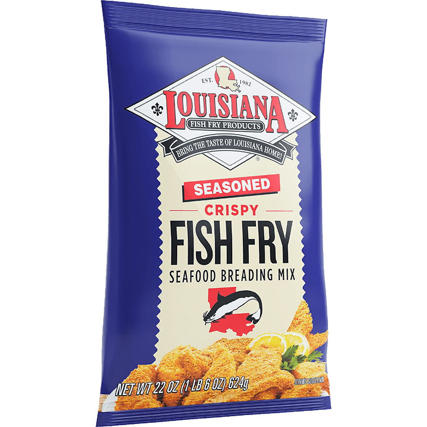 Louisiana Fish Fry Products Seasoned Fish Fry, 22 oz