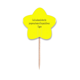 thumbnail image 1 of Gente famosa dios sanador próspero qoutes Selección de pastelitos Star lable Flag en palillos de dientes, 1 of 3