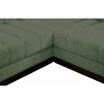 thumbnail image 4 of Meridian Furniture Quinn 133" 8-Piece Fabric Modular Sectional in Green, 4 of 15