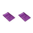 thumbnail image 3 of Justharion 1/2/3/5 Exquisite Crafted Rug For Bathroom Quick-drying No Shedding Prompt And Strong Vibrant Purple 40cm*60cm 2PCS, 3 of 6