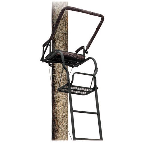 Big Dog Tree Stand Ladder Foxhound II Loaded