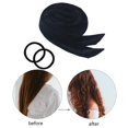 thumbnail image 4 of 2 Diademas Con Varilla Para Rizar Sin Calor Con Gomas Para El Pelo. negro y café jinwen varilla rizadora sin calor, 4 of 8