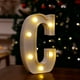 thumbnail image 5 of Precios Especiales y Ofertas Limitadas, Alfabeto navideño Luces de colores Fiesta navideña Luces de colores Akmoler, 5 of 8