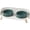 Green, variant on Elevated Double Dog Bowl Set with Stand - Splash Proof Raised Feeding Dishes for Food and Water - Ideal for Small to Medium Dogs - 2 x 850 ml Capacity