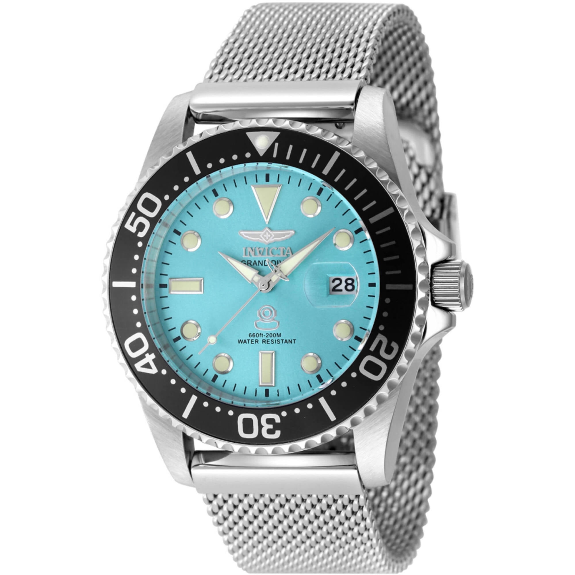 Invicta Men's 27613 Pro Diver Automatic 3 Hand Blue Dial Watch