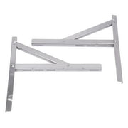 2PC Heavy Duty Window Air Conditioner Support Bracket, Thickened AC Rack Split Hanging Rack, Maximum Load to 200KG