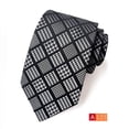 thumbnail image 1 of Cravate Hommes Occasionnels Robe Formelle Mariage Professionnel Meilleur Homme Polyester Cravate jacquard, 1 of 1