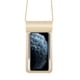 thumbnail image 4 of Funda para teléfono Matsuzay Impermeable para nadar bajo el agua 5,1 a 6,5 pulgadas Color dorado, 4 of 4