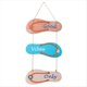 thumbnail image 1 of Zapatillas Colgante de Madera Letrero y Placa Decorativos de Playa Mini Decoración Decoración del Hogar Decoración del Hogar de Verano, 1 of 5