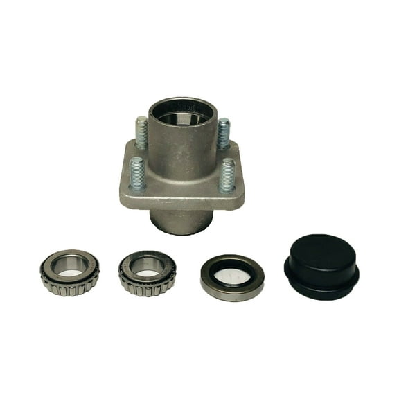 Front Hub Assembly Wheel Hub Fit for EZGO TXT Medalist E G 1976-2001 Golf Cart