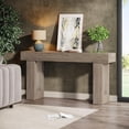 thumbnail image 3 of Tribesigns 63-Inch Long Console Table, Wooden Rectangular Sofa Table Behind The Couch, 3 of 5