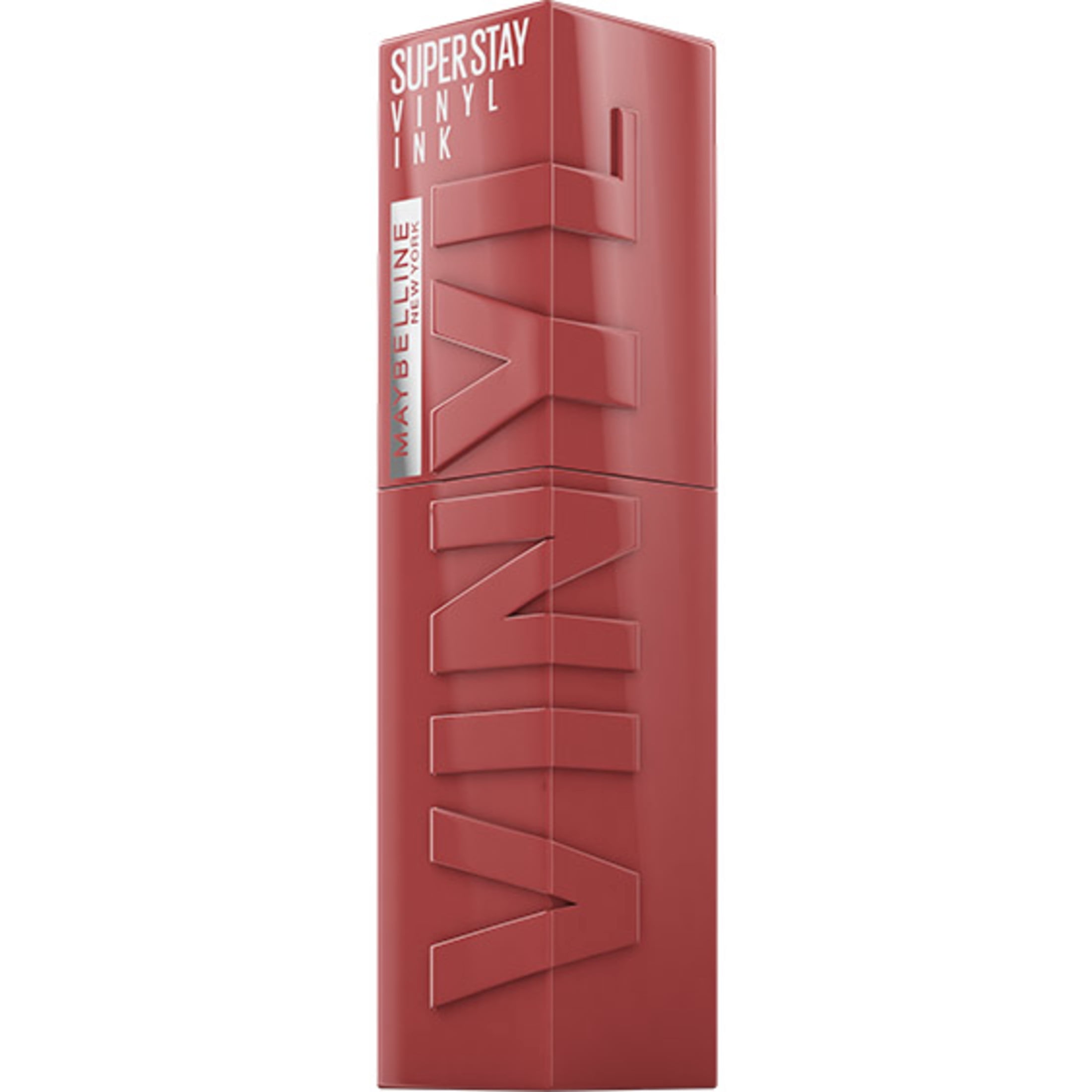 Maybelline New York Super Stay Vinyl Ink Longwear No-Budge Liquid Lipcolor, Highly Pigmented Color and Instant Shine, fearless ,4.2 ml