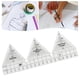 thumbnail image 4 of Reg de edredón de doble tirarere de , 18 pulgadas con línea herramienta de acolchado creativa , antideslizante, DIY para acol BLESIY Regla para acolchar, 4 of 7