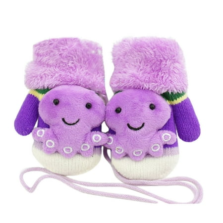 

MPWEGNP Boys Warm Gloves For Baby Gloves Snow Snow Ski Mittens Winter Girls For Kids Gloves Kintted Kids Gloves Mittens Wool Mittens Kids Long Gloves Kids