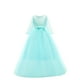 thumbnail image 1 of Odeerbi 3-15 Años Niñas Tul Tutu Vestido Largo Princesa Manga Larga Flor Niña Vestido Lazo Fiesta de Cumpleaños Vestido de Noche Vestidos, 1 of 3