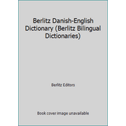 Berlitz Danish-English Dictionary (Berlitz Bilingual Dictionaries) [Paperback - Used]