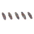 thumbnail image 1 of Paquete de 5 uds. esmaltes de colores flor tallada DIY colgantes Taro Hugo colgantes de esmalte coloreado, 1 of 10