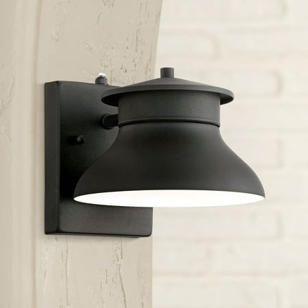 John Timberland Modern Outdoor Wall Light Fixture Led Black 6 Security Dusk To Dawn For Exterior House Porch Patio John Timberland Modern Outdoor Wall Light Fixture Led Black 6 Security Dusk To Dawn For Exterior House Porch Patio