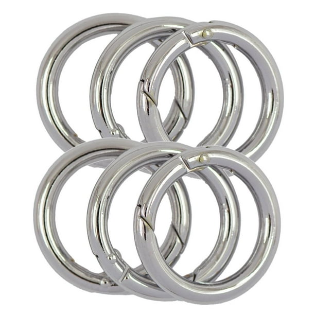 6 X 35 Mm s de Carabina Aleación forma forma forma Broche de Clip Mosquetón Mosquetón Nuevo