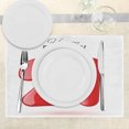 thumbnail image 3 of Ambesonne Saying Place Mats Set of 4, Teen Birthday Party, Standard Size, Charcoal Grey White, 3 of 6