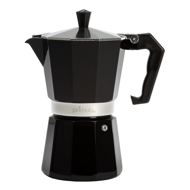 Cafetera y espresso Primula Classic con estufa, 6 tazas