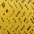 thumbnail image 1 of Ahgly Company Indoor Square Abstract Yellow Modern Area Rugs, 6' Square, 1 of 4