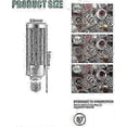 thumbnail image 2 of 3000K Warm White LED Corn Bulb for Warehouse, 60W 7200 Lumens E27 Corn Light, 2 of 5