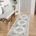 thumbnail image 3 of BERTHMEER 2'x8' Washable Runner Rugs for Hallway Kitchen Entryway Non-slip, Gray, 3 of 7