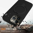 thumbnail image 5 of Entronix Silicone Case Designed for Apple iPhone 16 Pro with Stand, Protection Shockproof Dropproof Dustproof Slim Design Phone Cover for Apple iPhone 16 Pro, Black, 5 of 5